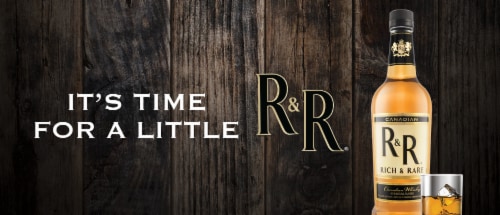 Rich And Rare Canadian Whisky Perspective: left