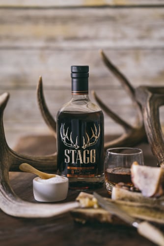 Stagg Jr. Kentucky Straight Bourbon Whiskey Perspective: left