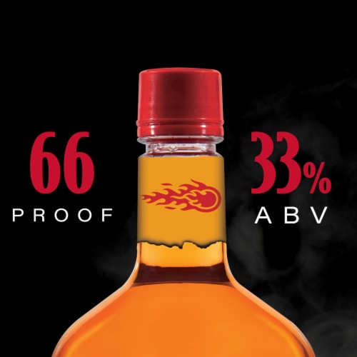 Fireball Hot Cinnamon Blended Whisky Perspective: left