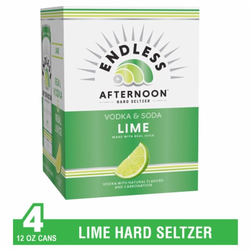Endless Summer Lime Hard Seltzer Perspective: left