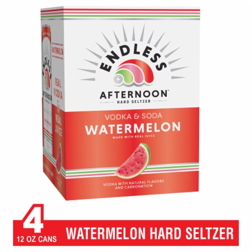 Endless Summer Watermelon Hard Seltzer Perspective: left