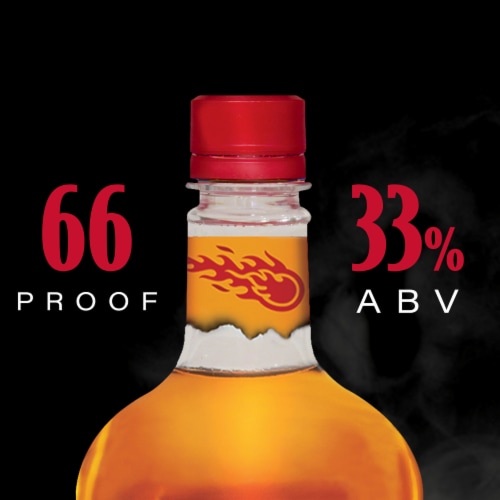 Fireball Hot Cinnamon Blended Whisky Perspective: left
