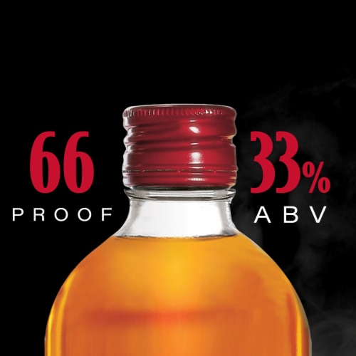 Fireball Hot Cinnamon Blended Whiskey Perspective: left
