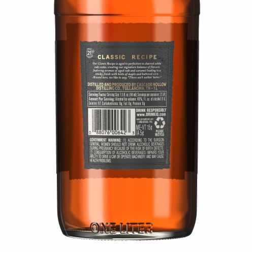 George Dickel Whiskey - American Classic Recipe Perspective: left