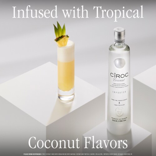 Ciroc Vodka Coconut Perspective: left