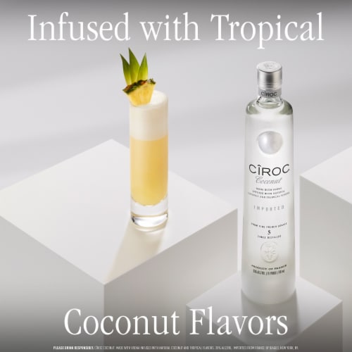 Ciroc Vodka Coconut Perspective: left