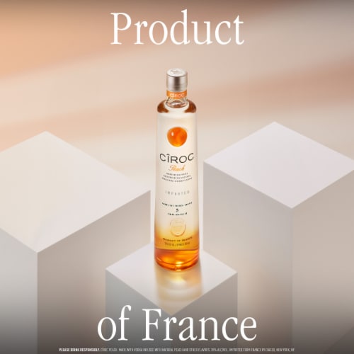 Ciroc Vodka Peach Perspective: left
