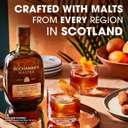 Buchanan's Whisky - Blended Scotch Master Perspective: left