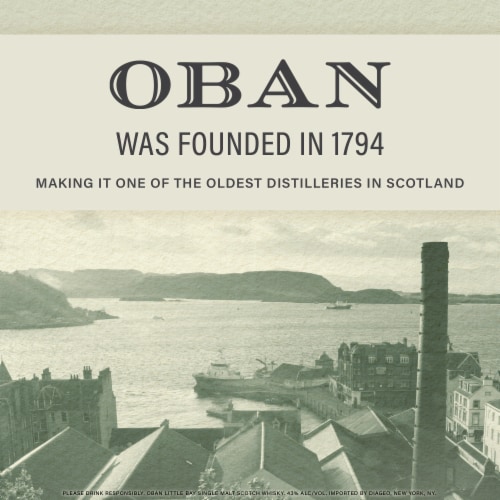 Oban Whisky - Single Malt Scotch Little Bay Perspective: left