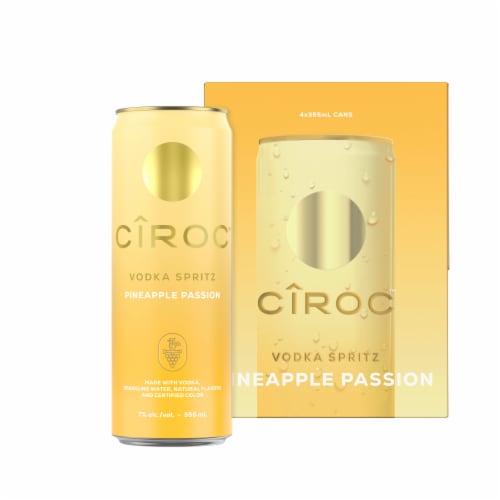 CIROC Pineapple Passion Vodka Spritz Perspective: left