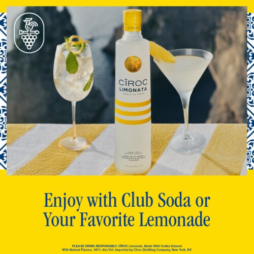 Ciroc Vodka Limonata Perspective: left
