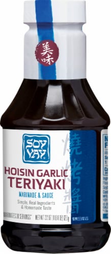 Soy Vay® Hoisin Garlic Teriyaki Marinade & Sauce Perspective: left