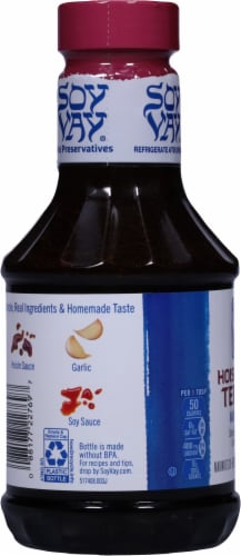 Soy Vay® Hoisin Garlic Teriyaki Marinade & Sauce Perspective: left