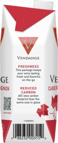Vendange Cabernet Sauvignon Red Wine Perspective: left