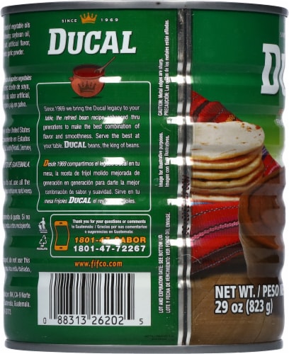 Ducal Refried Red Beans Perspective: left