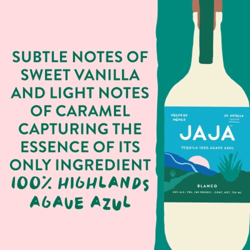 Jaja Blanco Tequila Perspective: left