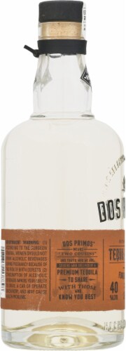 Dos Primos Tequila Reposado Perspective: left