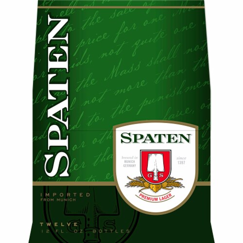 Spaten Premium Lager Beer Perspective: left