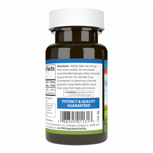 Carlson Vitamin A Soft Gels Perspective: left
