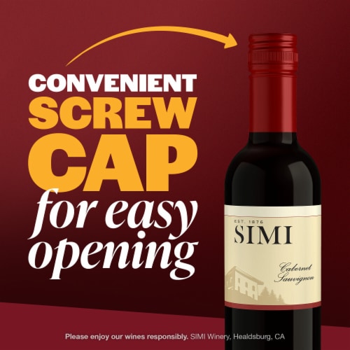 SIMI California Cabernet Sauvignon Red Wine Perspective: left