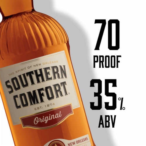 Southern Comfort Original Whiskey Perspective: left