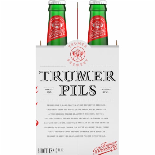 Trumer Pils Beer Case Perspective: left