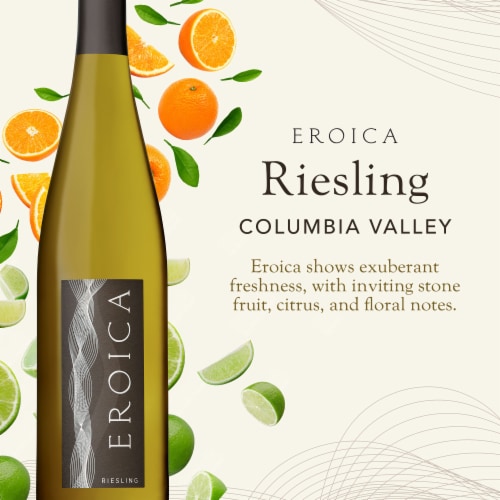 Eroica Riesling Washington White Wine Perspective: left