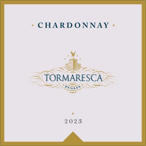 Tormaresca Chardonnay Italy White Wine Perspective: left