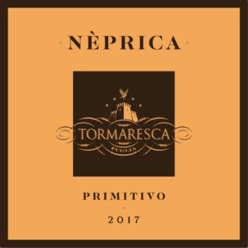 Tormaresca Neprica Primitivo Italy Red Wine Perspective: left