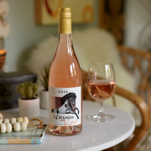 14 Hands® Rosé Washington Wine Perspective: left