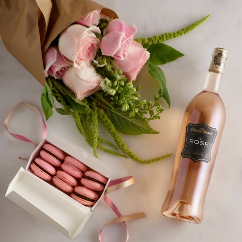 Chateau Ste Michelle Columbia Valley Le Rosé Washington Rosé Wine Perspective: left