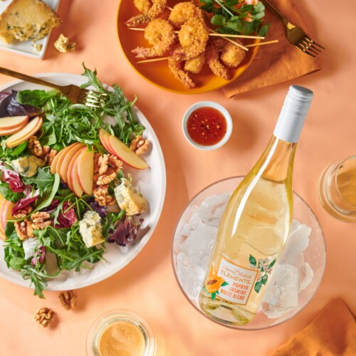 Chateau Ste Michelle Elements Papaya Jasmine White Wine Perspective: left