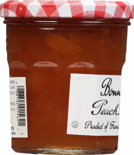 Bonne Maman Peach Preserves Perspective: left