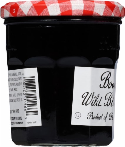 Bonne Maman® Wild Blueberry Preserves Perspective: left
