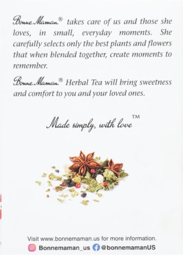Bonne Maman® Contentment Herbal Tea Perspective: left