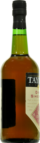 Taylor Dry Sherry Perspective: left