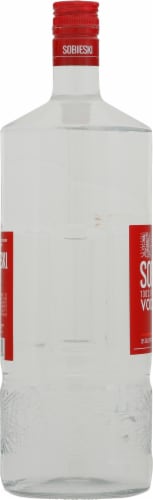 Sobieski® 100% Pure Rye Vodka Perspective: left