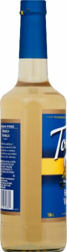 Torani Sugar Free French Vanilla Syrup Perspective: left