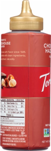 Torani® Chocolate Hazelnut Flavored Puremade Sauce Perspective: left