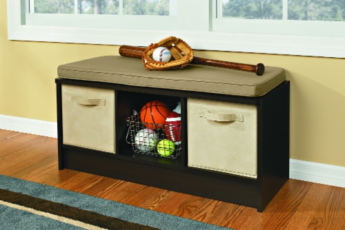 ClosetMaid Cubeicals Fabric Storage Bin - Natural Perspective: left
