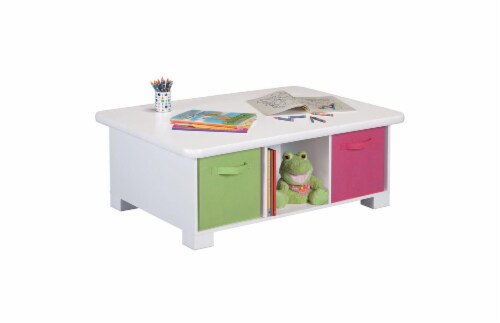 ClosetMaid Cubeicals Fabric Storage Bin - Fuchsia Perspective: left