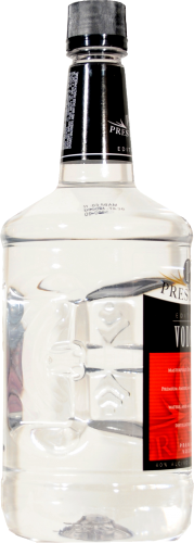 Prestige Vodka Perspective: left