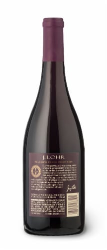 J. Lohr Estates Falcon's Perch Pinot Noir Red Wine Perspective: left