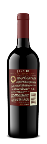 J. Lohr Estates Seven Oaks Cabernet Sauvignon Perspective: left