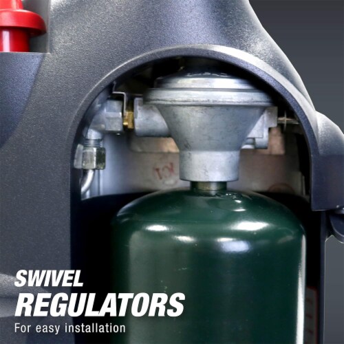 Mr. Heater Big Buddy Portable Liquefied Petroleum Gas Heater Perspective: left