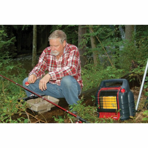 MR. HEATER Big Buddy 18,000 BTU Radiant Propane Heater F274885 Perspective: left