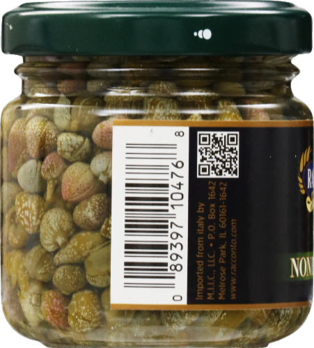 Racconto® Nonpareilles Capers Perspective: left
