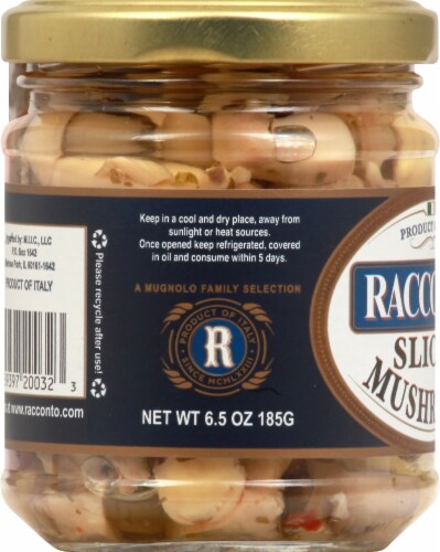 Racconto Sliced Mushrooms Perspective: left