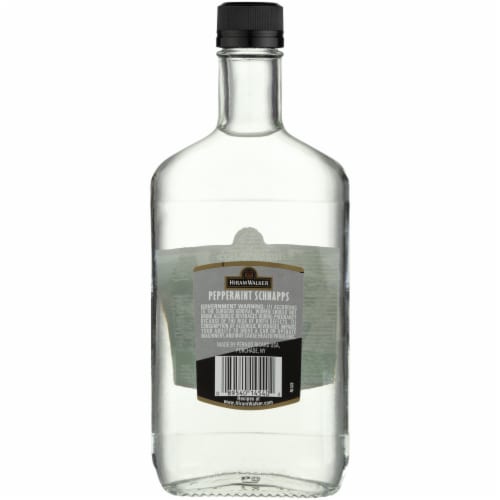 Hiram Walker Peppermint Schnapps Perspective: left