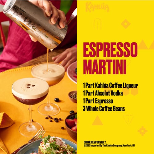 Kahlua The Original Coffee Liqueur Perspective: left